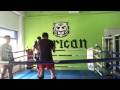 Muay Thai Sparring with my senior(Bernard) - Round 2