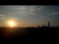 Okc skyline sunrise timelapse