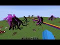1000 Zombies vs MUTANT WITHER! (Minecraft Mob Battle)