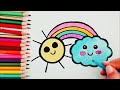 How To Draw Hands And Nails| Clothes And Bags| Rainbow Drawing|Easy Drawing Tutorial Step By Step