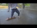 First time dropping in | Finally trying to kickflip