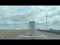 Hernando de Soto Bridge - Memphis - Tennessee - 4K Infrastructure Drive