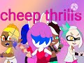 ria and the splatoon characters - cheep thrills