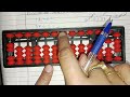 Division on abacus scale part 1
