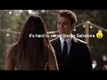 Stefan and Elena flirting with each other after breakup for 6 minutes 9 seconds straight