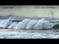 Ocean Waves Crashing - Relaxing Sounds - Calming Relaxation Music For Sleeping - 1 Hour