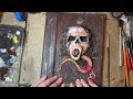 Journal Give a Way Wood, Skull & Snake How to paint wood on a book cover
