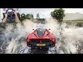 LaFerrari - Forza Horizon 4 | Logitech g29 gameplay