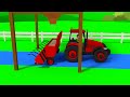 Colorful Garages with Tractors and Construction of a Pulpit for Farmer -View New Tractors