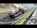 Hitting MEGA RAMP Jumps in Strange Cars! - BeamNG Multiplayer Mod