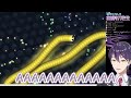 [Eng Subs] Kenmochi Touya's viewers take every opportunity to destroy him in slither.io [Nijisanji]