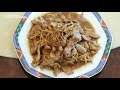 EP60: สันคอหมูผัดขิง สูตรภัตตาคาร | Stir-fried pork neck with ginger recipe