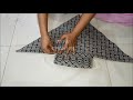 How to Stitch Fabric Scarf Face Mask / DIY  Fabric Face Mask at Home