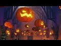 You spend Halloween at Hogwarts 🎃 Exploring the Castle ◈ Thunderstorm Ambience/ Rainy Night [3Hours]