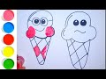beautiful ❤️ Lipstick drawing, 🖌️ & coloring for kids and toddlers  lipstick@Shapeoholic1