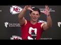 RB Louis Rees-Zammit speaks at Chiefs rookie minicamp