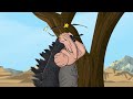 GODZILLA vs GIANT CROCODILE - SHARK -  Monsters Ranked From Weakest To Strongest??? - FUNNY CARTOON