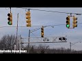 Flashing Yellow Arrow Left Turn Traffic Lights at Railroad Crossing | Northline & Allen
