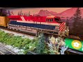 BCRAIL Et44 TIER 4 CN Heritage/BCRAIL FREIGHT TRAIN