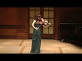 Bach Suite No. 2 in d minor  |  Erika Gray (viola)