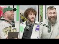 Lil Dicky tells Travis and Jason about his early viral hits and the surprising way he funded career