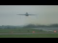 🇺🇸 The Awesome B-1 Bomber Sets Car Alarms Off on Takeoff at RAF Fairford