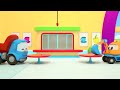 Car cartoons for kids & Baby cartoons. Street vehicles for kids. Leo the Truck & cars for kids.