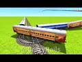 THREE TRAINS VS UNBELIEVABLE CURVES AND SHARP RAILROAD TRACKS ▶️ Train Simulator | CrazyRails 2024