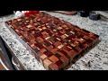 How to Make a Chaos Cutting Board // End Grain Cutting Board