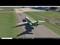 X-Plane 11 - VATSIM Brasil - Rotate MD80 - Pouso SBLO