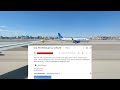 RIGHT ENGINE OVERHEAT | United B739 Emergency Return to Vegas!