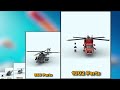LEGO HELICOPTERS in Different Scales | Comparison