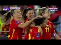 Spain vs Denmark | What a Comeback | Highlights | Women's Euro Qualifiers 04-06-2024