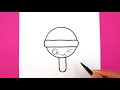 How to Draw a Lollipop Super Cute and Easy