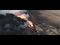 Relaxing Video of VOLCANO ERUPTION in ICELAND | 4K Drone