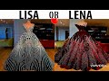 Lisa vs Lena Wedding Dresses 👗 #dresses #colours