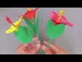 make A simple Beautiful Flower 🌸 #artandcraft #craft #papercraft #decoration