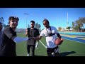 I Challenged Professional Football Players to a 1v1...