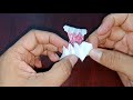 Origami Three - How to make namber 3 with paper (origami for kids)