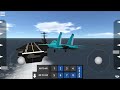 Performing a Cobra Landing in SimplePlanes! (or atleast trying to)