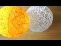 How to Make a Lantern with Yarn | Gorgeous DIY Yarn Orbs | How to Make Balloon Orbs