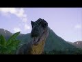 INDOMINUS REX vs CARNOTAURUS HUNTING HERBIVORES - Jurassic World Evolution 2