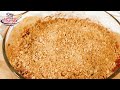 Apple Crisp Recipe | How To Make Apple Crisp Easy
