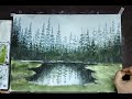 How To Paint A Beautiful Landscape!!A Beautiful Landscape With Water Colour!!