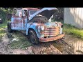 Will it run after 43 years 1952 Chevy dump truck