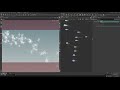 Houdini Tutorial - Line structure from particles in POP Network. Loop animation.