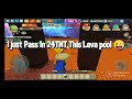 IN 64 TNT Can i Pass This Lava Pool with out Fly🤨🤔 (Blockman GO)
