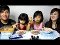 Ice Cream and Cream O Biscuit Mukbang with Kids