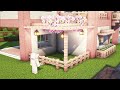 [Minecraft] How to Build a Cherry Beach House / Tutorial