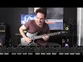 Bullet For My Valentine | Waking The Demon | (Guitar Cover) Nik Nocturnal + Tabs